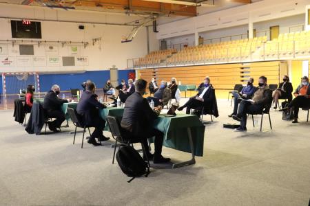 SREČANJE MINISTRA ZA INFRASTRUKTURO JERNEJA VRTOVCA Z ŽUPANOM IVANOM JORDANOM 5